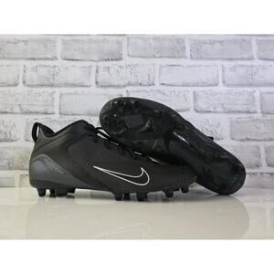 Nike Lacrosse Cleats Alpha Huarache Black/Grey Men’s Size 9 CZ6558-011